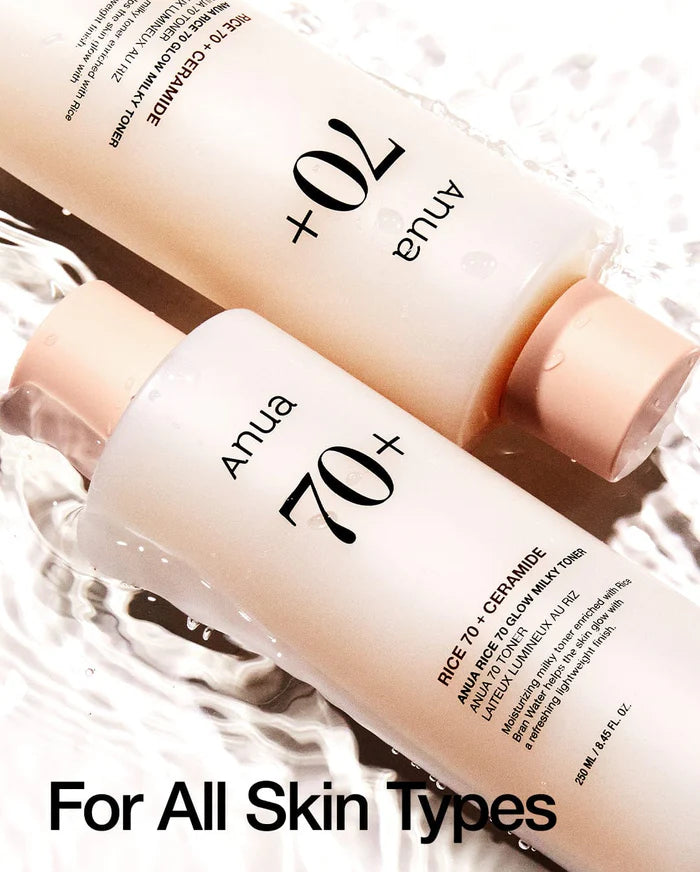 Anua Rice 70 - Tonique lacté éclat