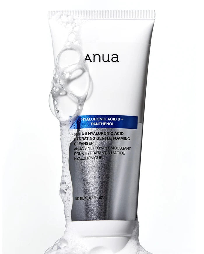 Anua 8 Hyaluronic Acid - Mousse Nettoyante hydratante